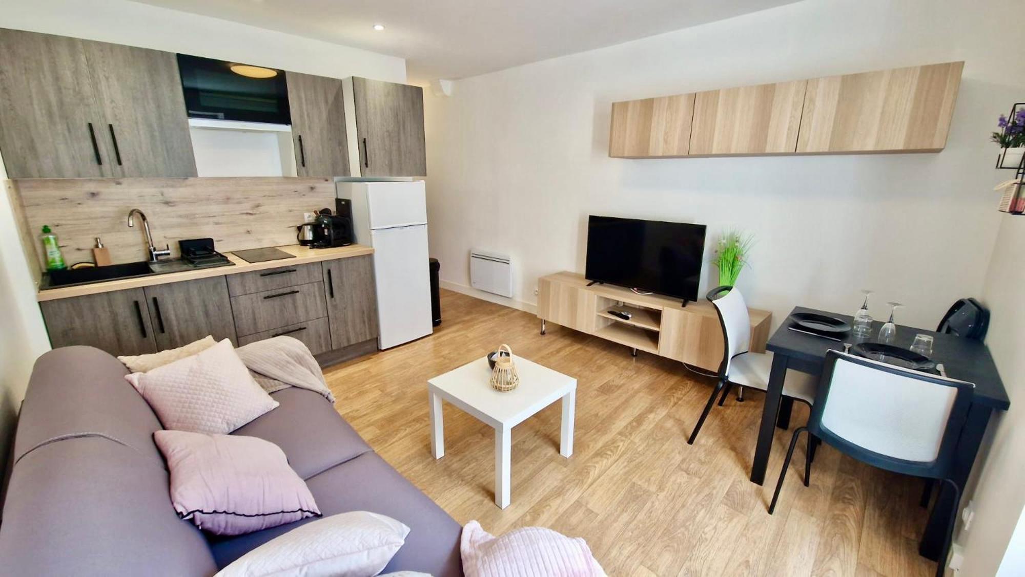 Apparthotel - Le Sweet Cosy Fontainebleau Exteriör bild
