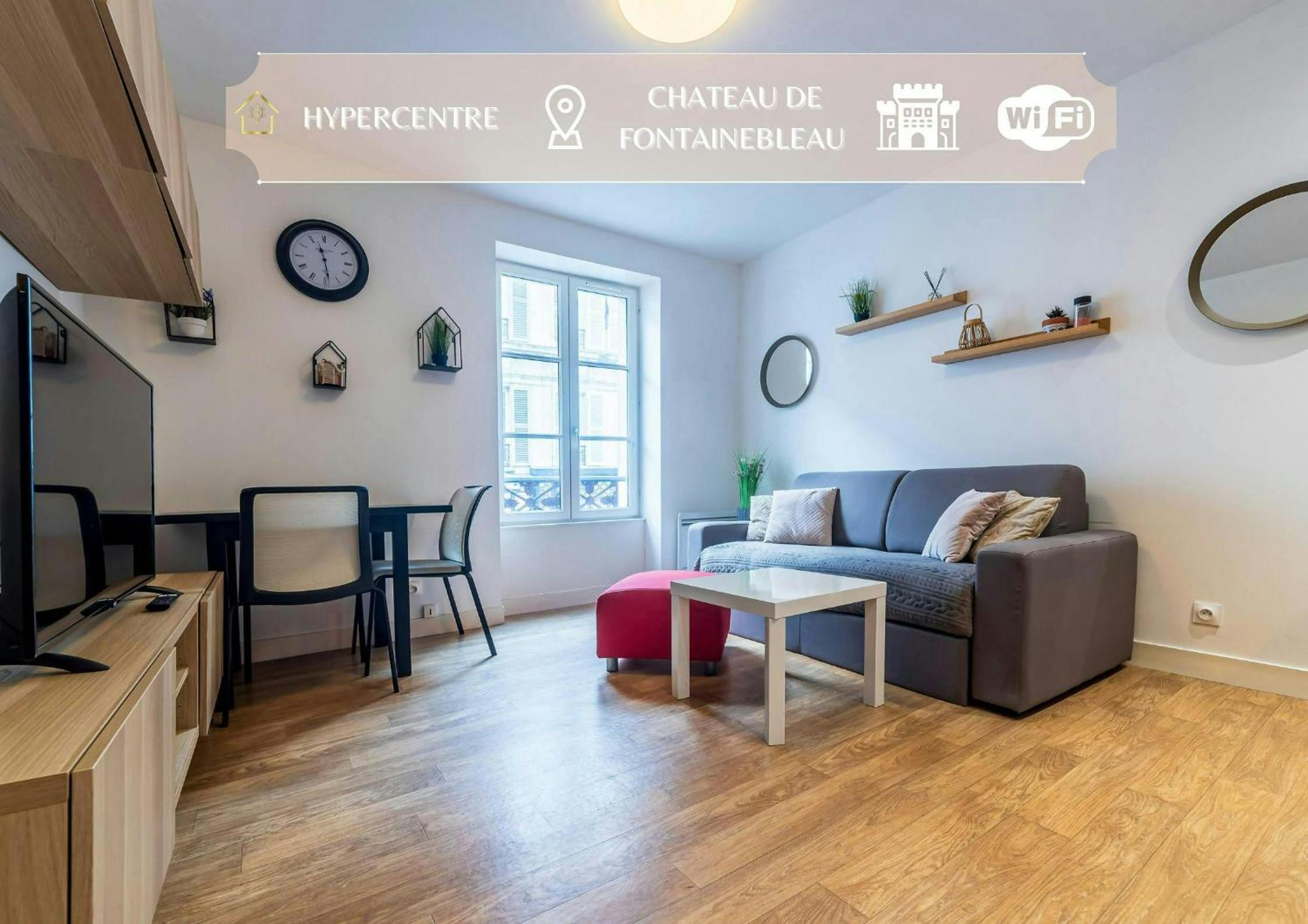 Apparthotel - Le Sweet Cosy Fontainebleau Exteriör bild